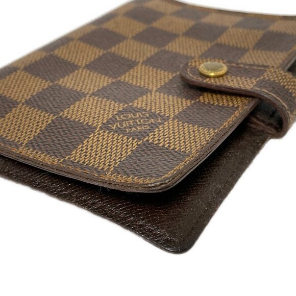 LOUIS VUITTON Agenda PM Ebene Damier Agenda Cover Case 132-081025 - Picture 4 of 12